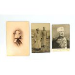 NIKOLAI NIKOLAEVICH (the younger; 1856-1929), GRAND DUKE Photographs and postcards, 1900s three