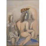 OSSIP ZADKINE (1890-1967) The bathers signed and dated ‘Ossipe Zadkine 35’ (lower right) gouache