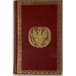 SUPEREx libris OF EMPEROR ALEXANDER I (1801-1825), PAVLOVSK PALACE LIBRARY Delille E. Journal de