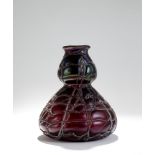 LOETZ Glass vase height: 19 cm diameter: 16 cm The glass factory established by Johann Eisner in