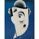 PAOLO GARRETTO (1903-1989) [Charlie Chaplin] Caricature of Charlie Chaplin signed and dated in plate