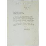 MARLON BRANDO (1924-2004) Typed letter signed «Marlon Brando» to Ibrahim Moussa. On headed paper,