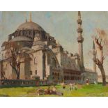 NICOLAÏ KALMIKOFF (1896-1951) [NACI KALMUKOGLU] Istanbul. Cathedral of St. Sophia (the Aya-Sofia