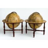 [19TH CENTURY JOHN AND WILLIAM CARY TABLE GLOBES] Earth and sky globe by J.&W. Cary, Regency,