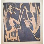 WILFREDO LAM (1902-1982) Untitled lithograph on paper signed in pencil ‘W.L.’ (lower right) and