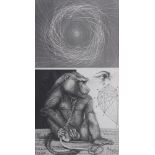 PIERRE-YVES TRÉMOIS (1921-2020) The monkey’s eye Signed and dated ‘Tremois 1975’ Lithograph on paper