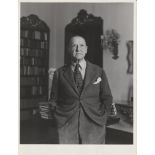 EDWARD QUINN (1920-1997) Somerset Maugham at the Villa Mauresque, Saint-Jean-Cap-Ferrat 1954 Vintage