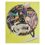 Frank Stella (B. 1936) The Whale as a Dish Silkscreen, litograph, colour linocut, marbled, hand-