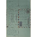 MAX BORN (1882-1970) Autograph letter signed “M. Born” to Kenneth Heuer in New York, editor of Borns