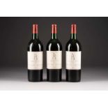 CHÂTEAU LATOUR 1972 PAUILLAC 3 Magnumflaschen 1,5l (tus/ ls). Etiketten part. m