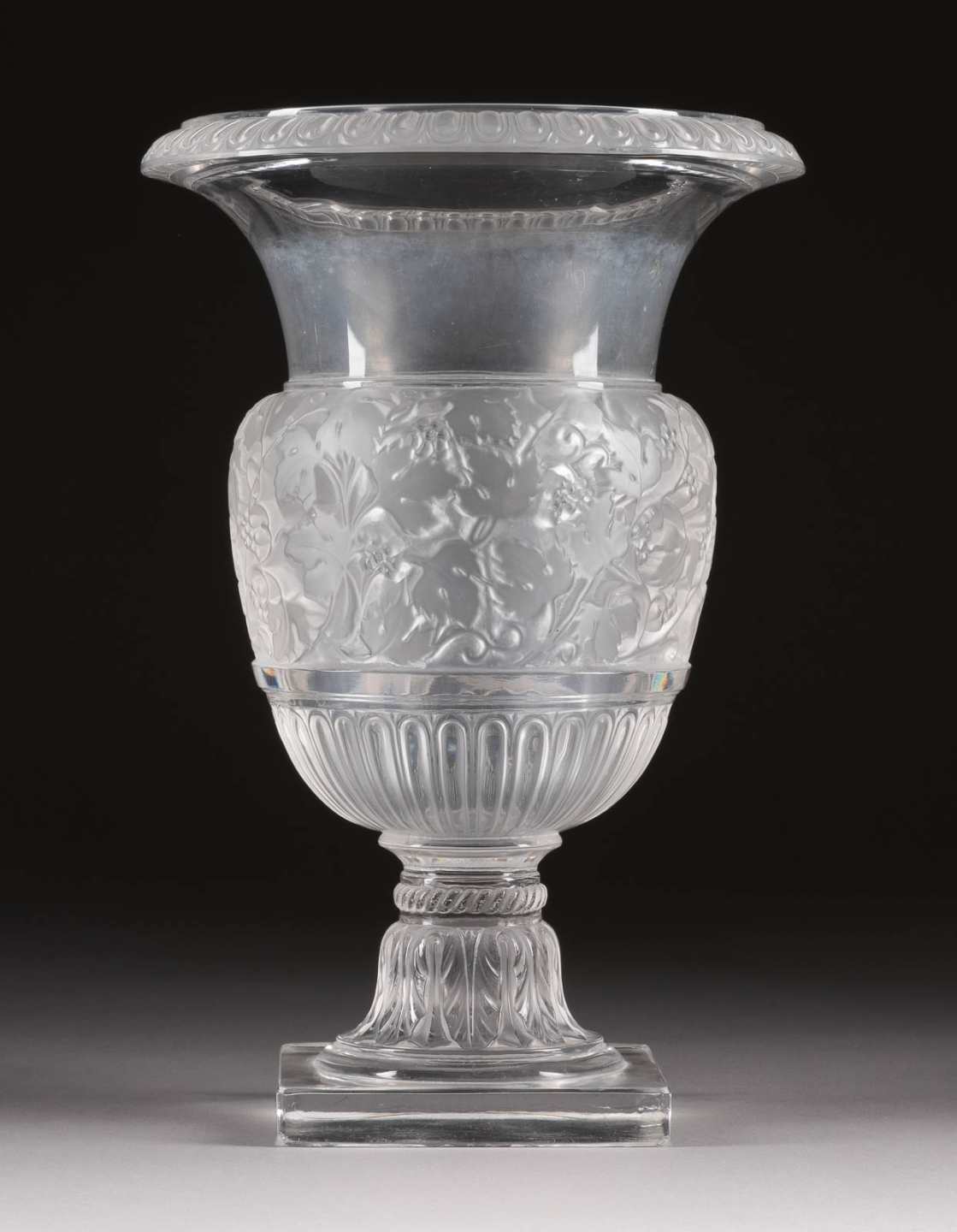 RENÉ LALIQUE1860 Ay/Champagne - 1945 ParisVASE 'VERSAILLES'