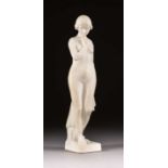 ERNST BECK1879 Wien - 1941 ebendaNach dem Bade Alabaster. H.