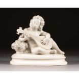 HUGO MEISEL1887 Lichte - 1967 RudolstadtPUTTO MIT MANDOLINE </