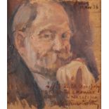 NIKOLAJ DMITRIEWITSCH MILIOTI 1874 Moskau - 1962 Paris Portrait von W. Toporow