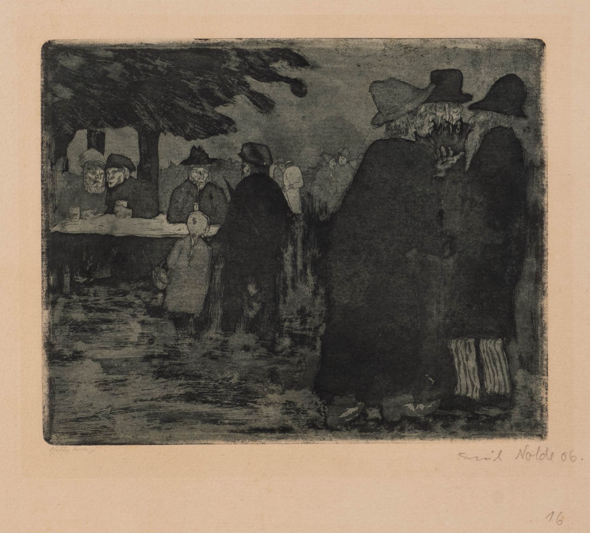 NACH DEM PFERDEMARKT (1906)