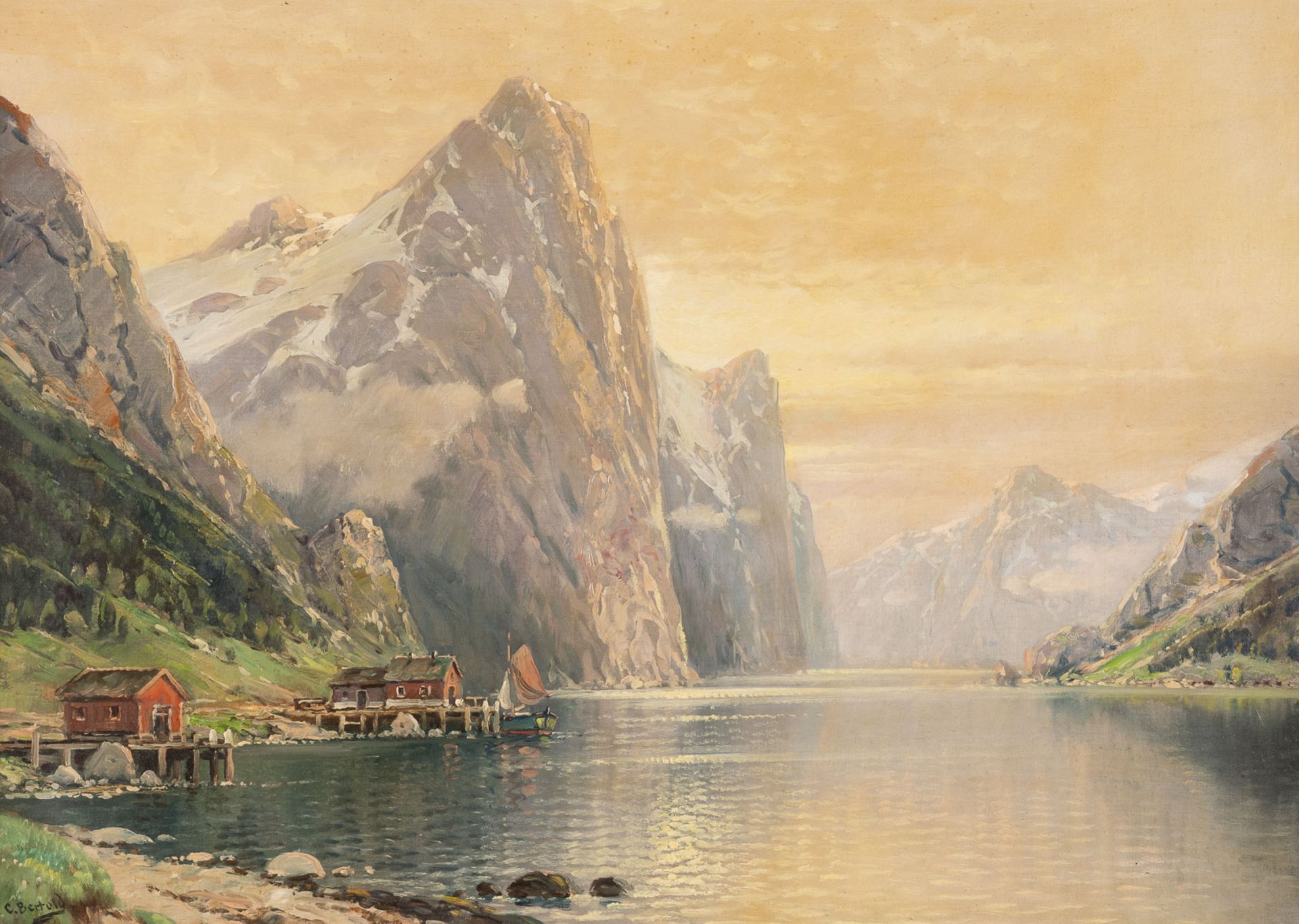 CARL BERTOLD, ABEND IN NORWEGEN