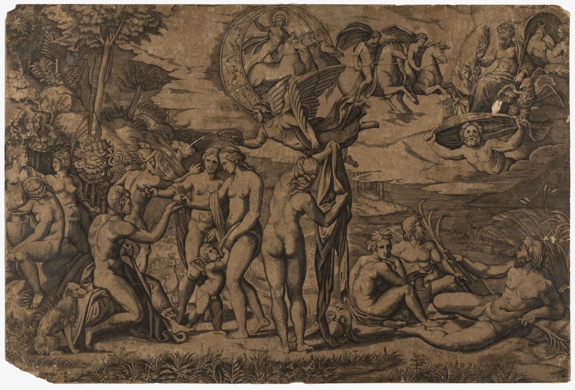 MARCANTONIO RAIMONDI um 1475 Agini - um 1534 Bologna