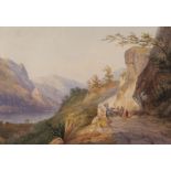 JOHANN ADOLF LASINSKY, LANDSCHAFT MIT BURG RHEINSTEIN