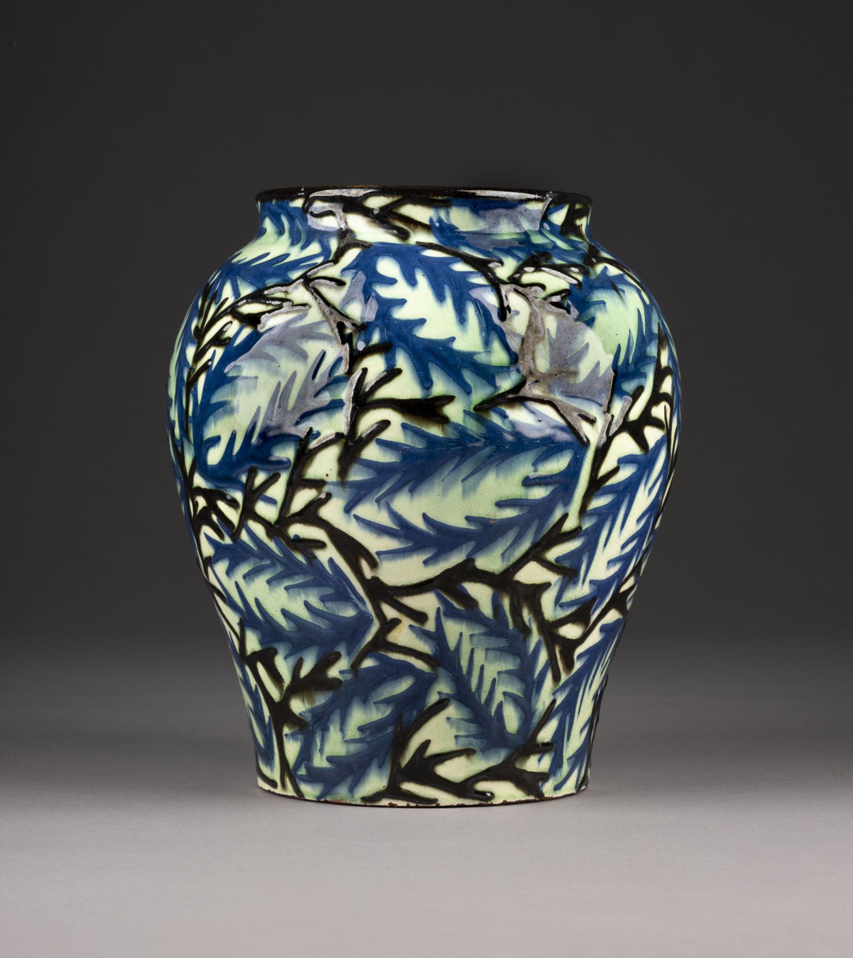 MAX LAEUGER VASE 'BLÄTTER'