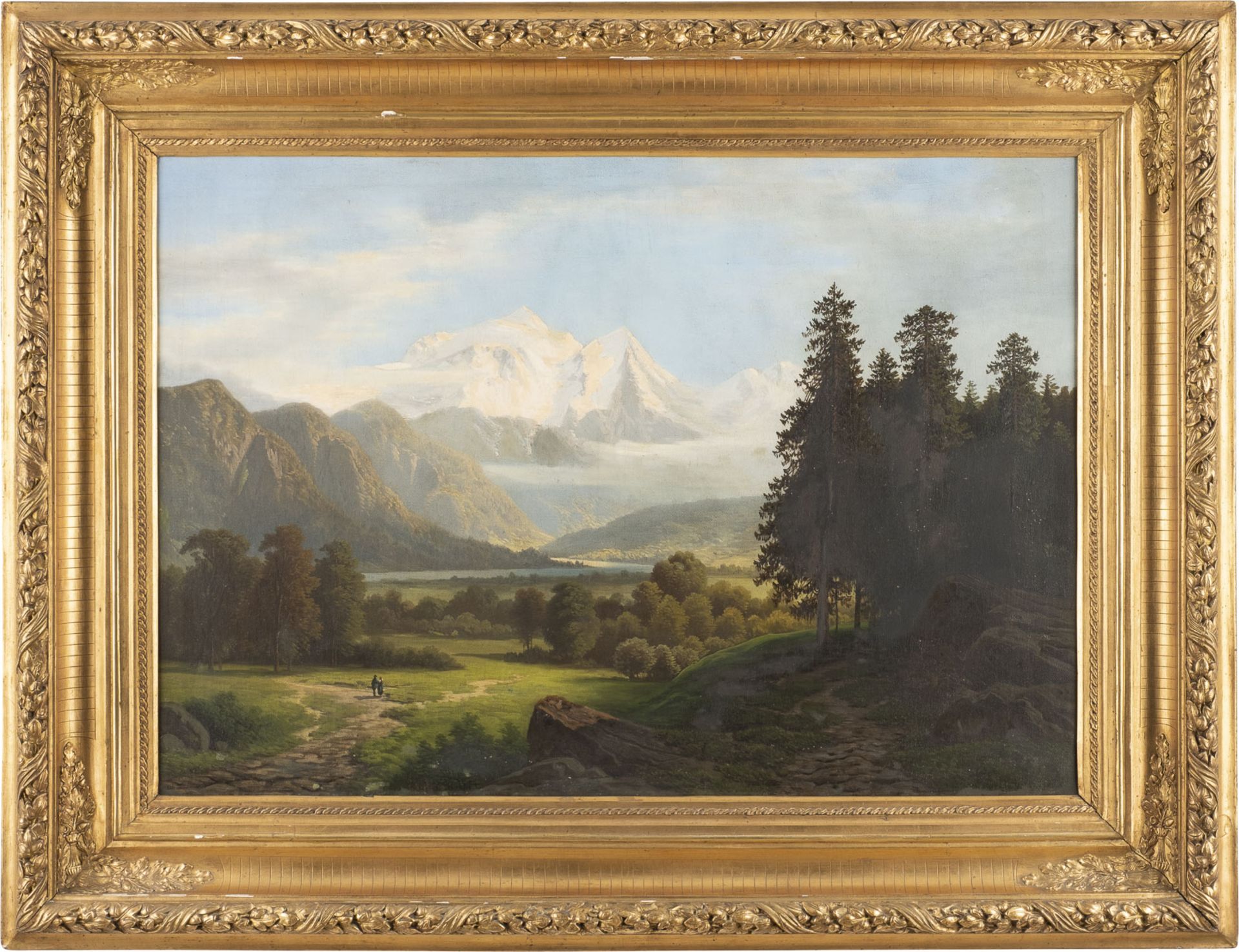 THEODOR WILHELM NOCKEN, ALPENLANDSCHAFT - Bild 3 aus 3