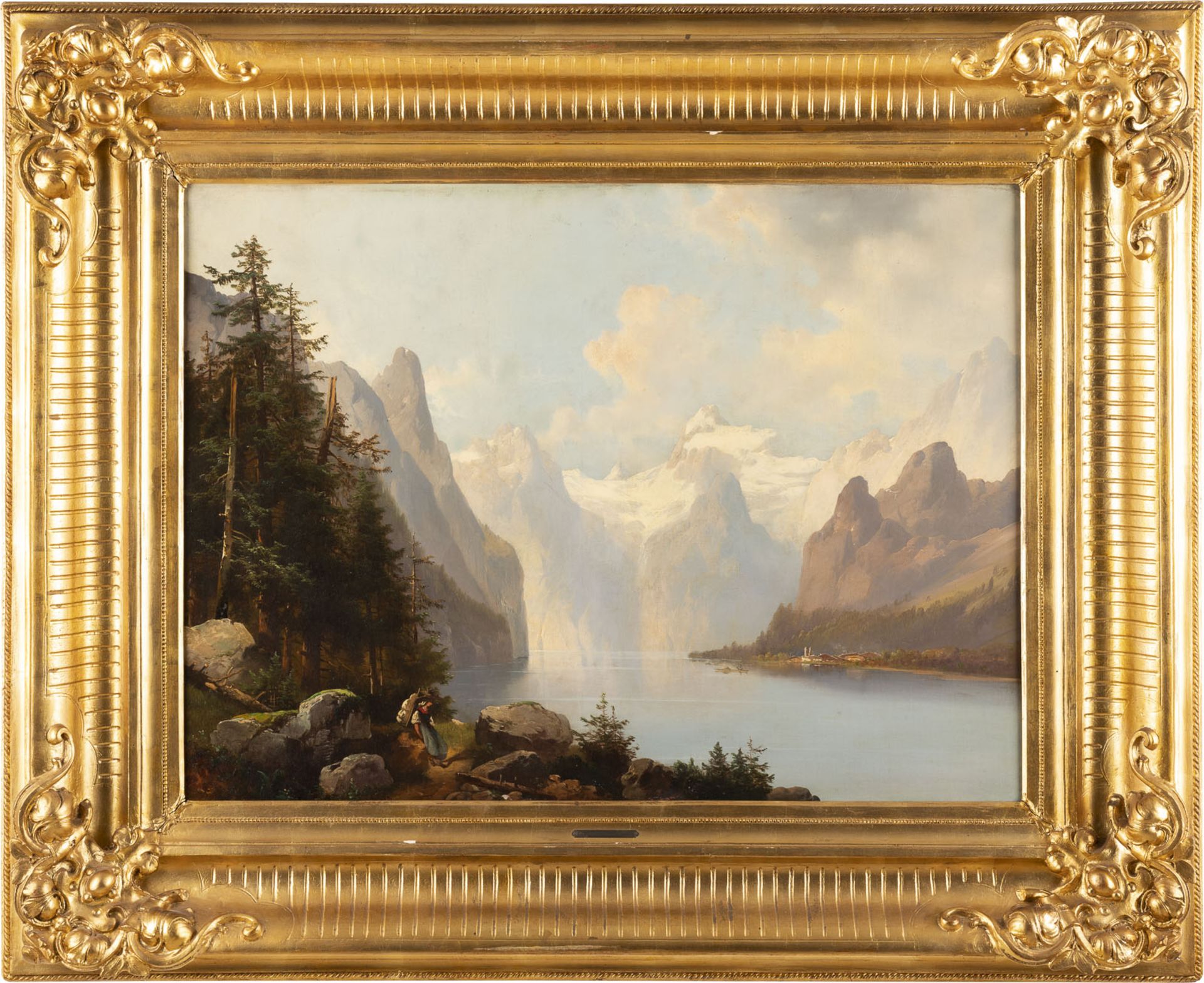 JOSEF THOMA, ÖSTERREICHISCHER BERGSEE - Bild 3 aus 3