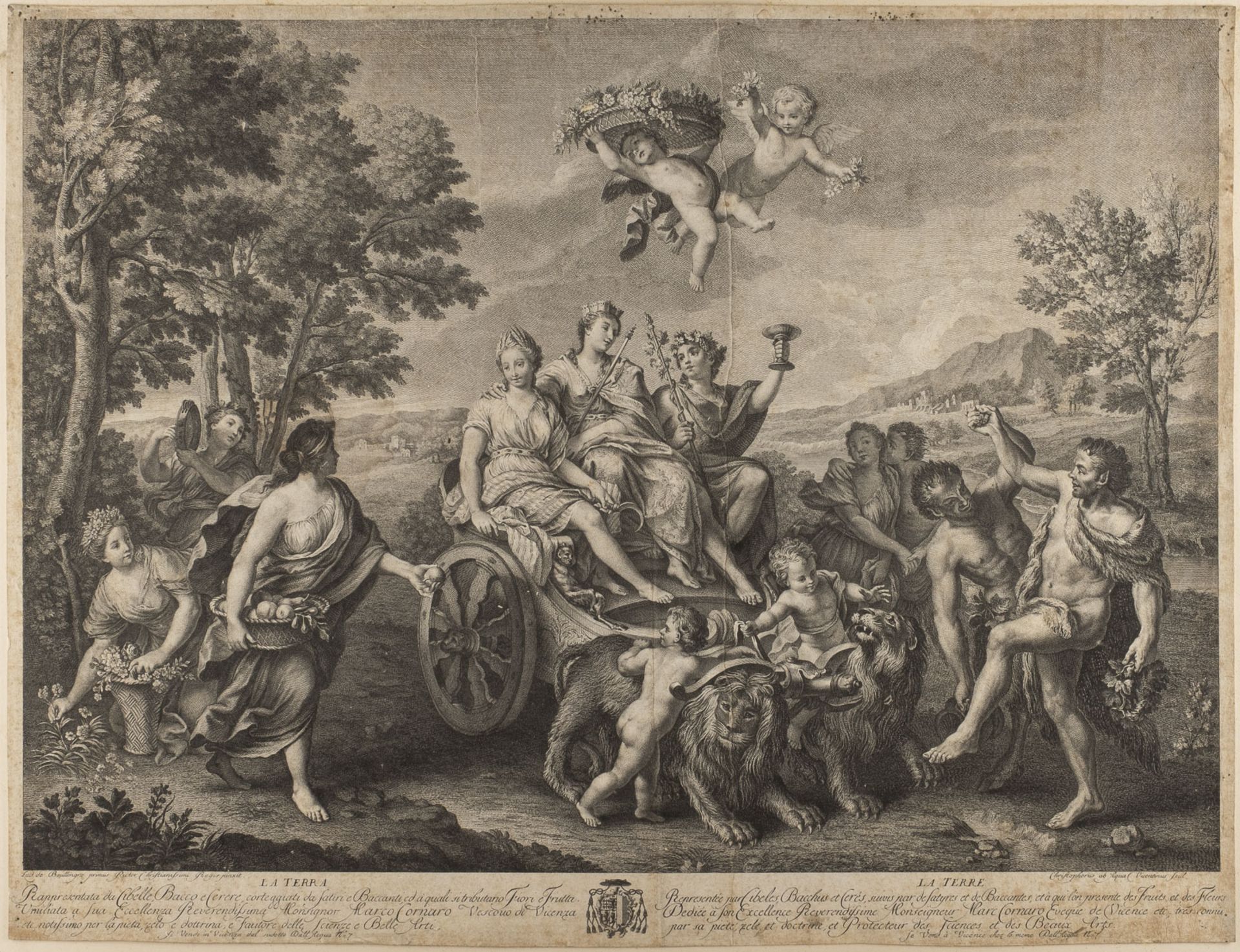 CRISTOFORO DALL'ACQUA 1734 Vicenza - 1787 ebenda (3 Stck.) - Bild 2 aus 3