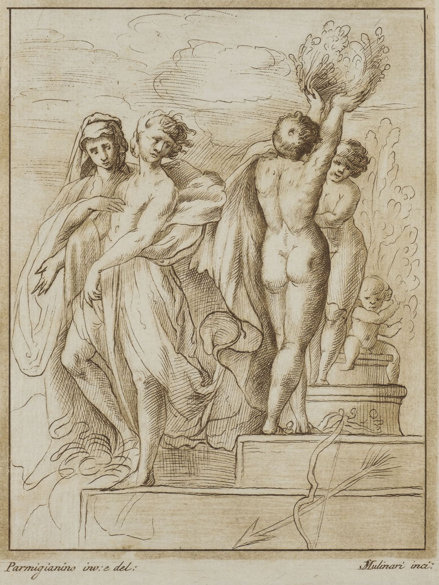 STEFANO MULINARI 1741 Florenz - 1790 ebenda (2 Stck.)