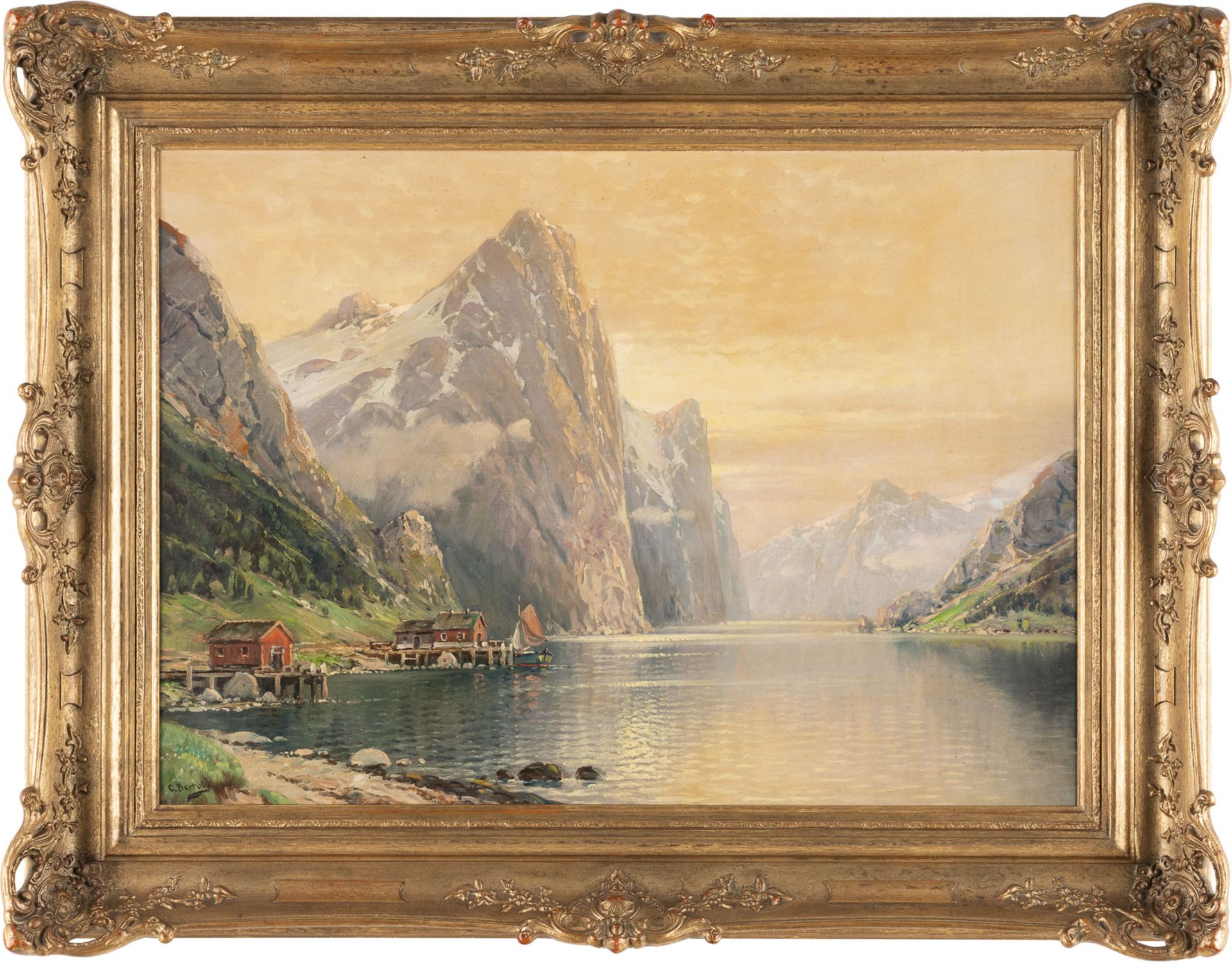 CARL BERTOLD, ABEND IN NORWEGEN - Bild 3 aus 3