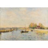 'AM KANAL' (NACH ALFRED SISLEY) (1955)