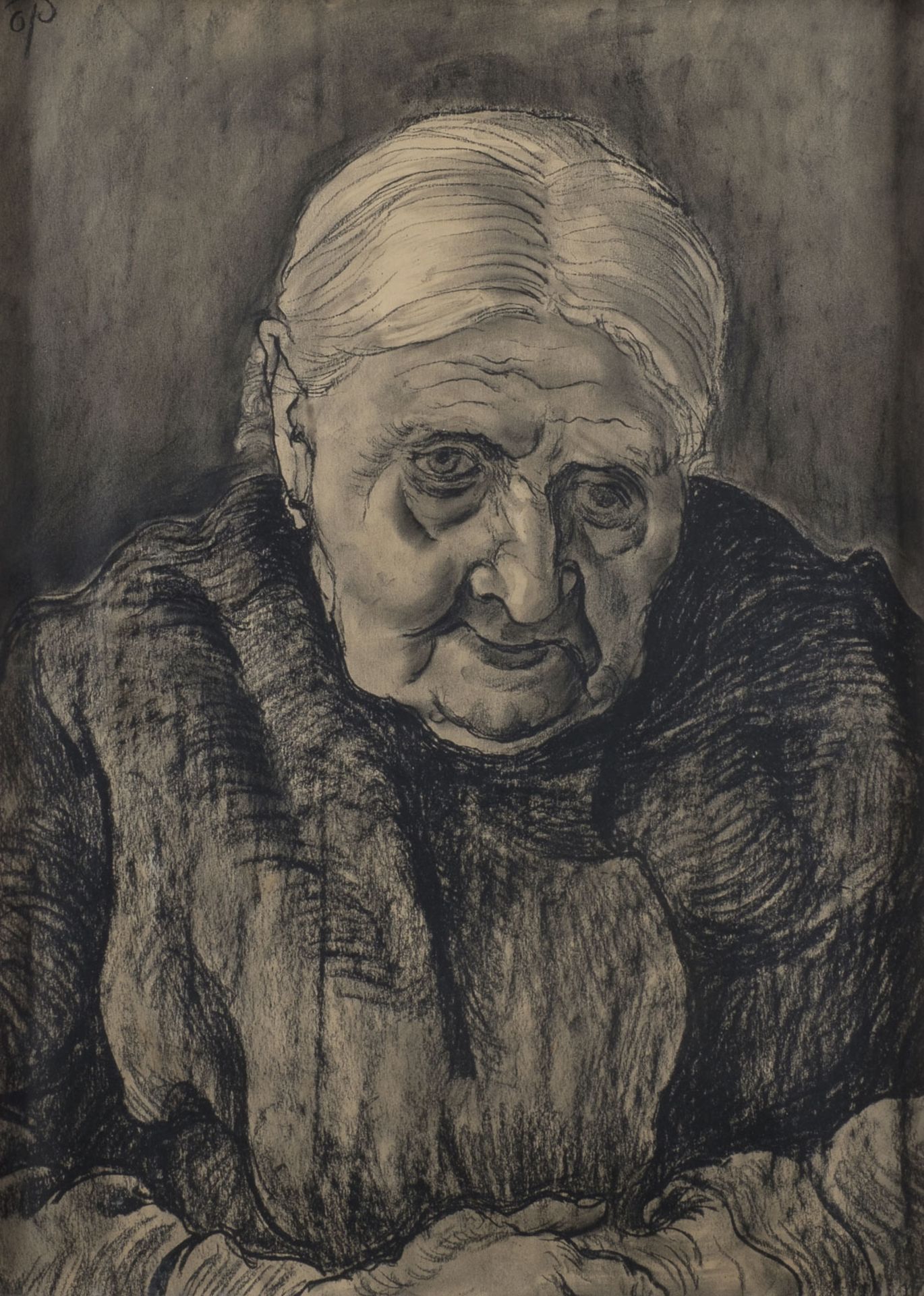 PORTRAIT EINER ALTEN DAME (VERONIKA DEDERICHS) (1941)