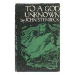 STEINBECK, John (1902-1968). To A God Unknown. New York: Robert Ballou, 1933.