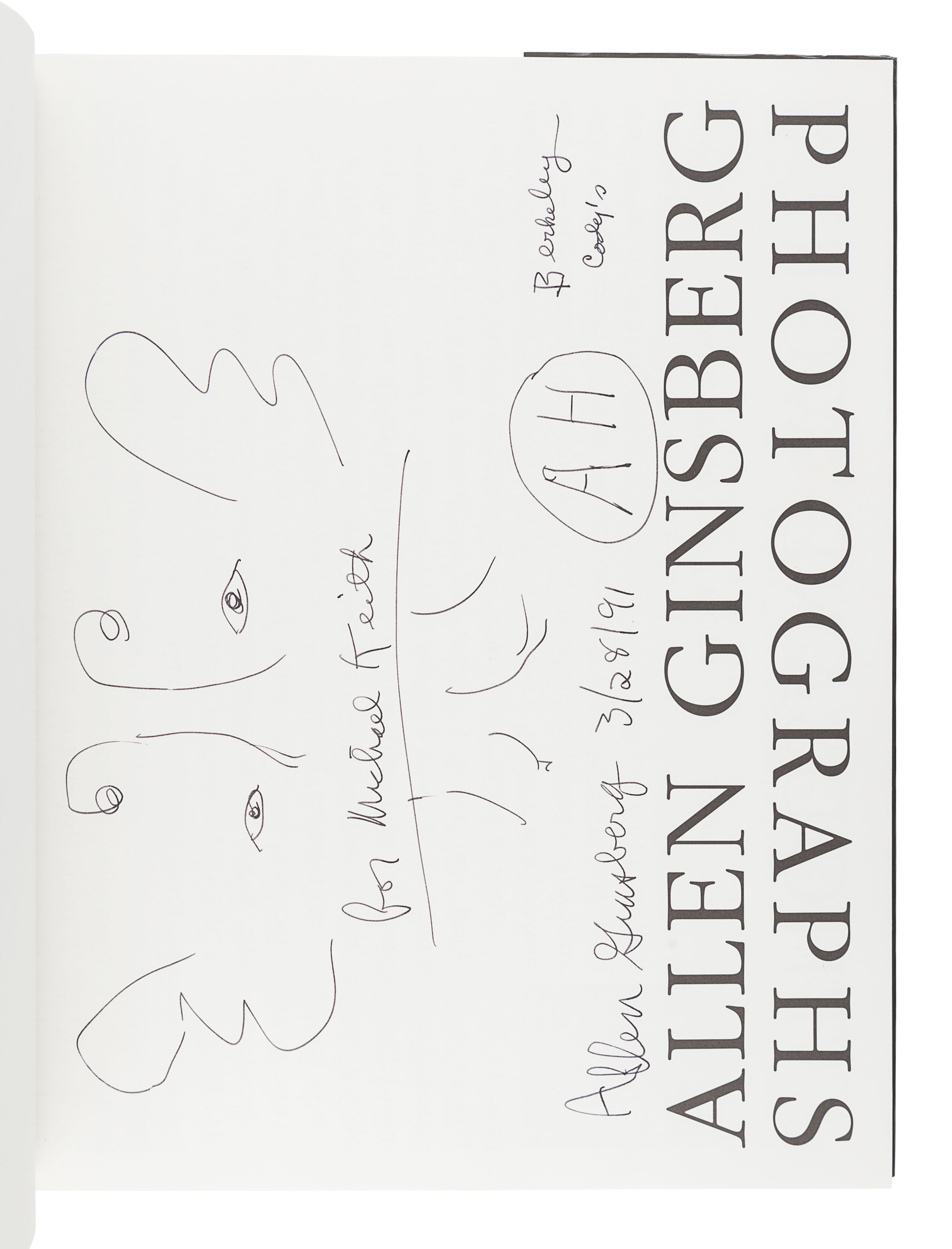 [GINSBERG, Allen (1926-1997)]. A group of 3 FIRST EDITIONS, comprising: