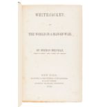 MELVILLE, Herman (1819-1891). White Jacket; or the World in a Man-of-War. New York: Harper, 1850.