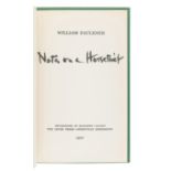 FAULKNER, William (1897-1962). Notes on a Horse Thief. Greenville, MS: The Levee Press, 1950.