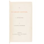 HAWTHORNE, Nathaniel (1804-1864). The Scarlet Letter, A Romance. Boston: Ticknor, Reed, and Fields,