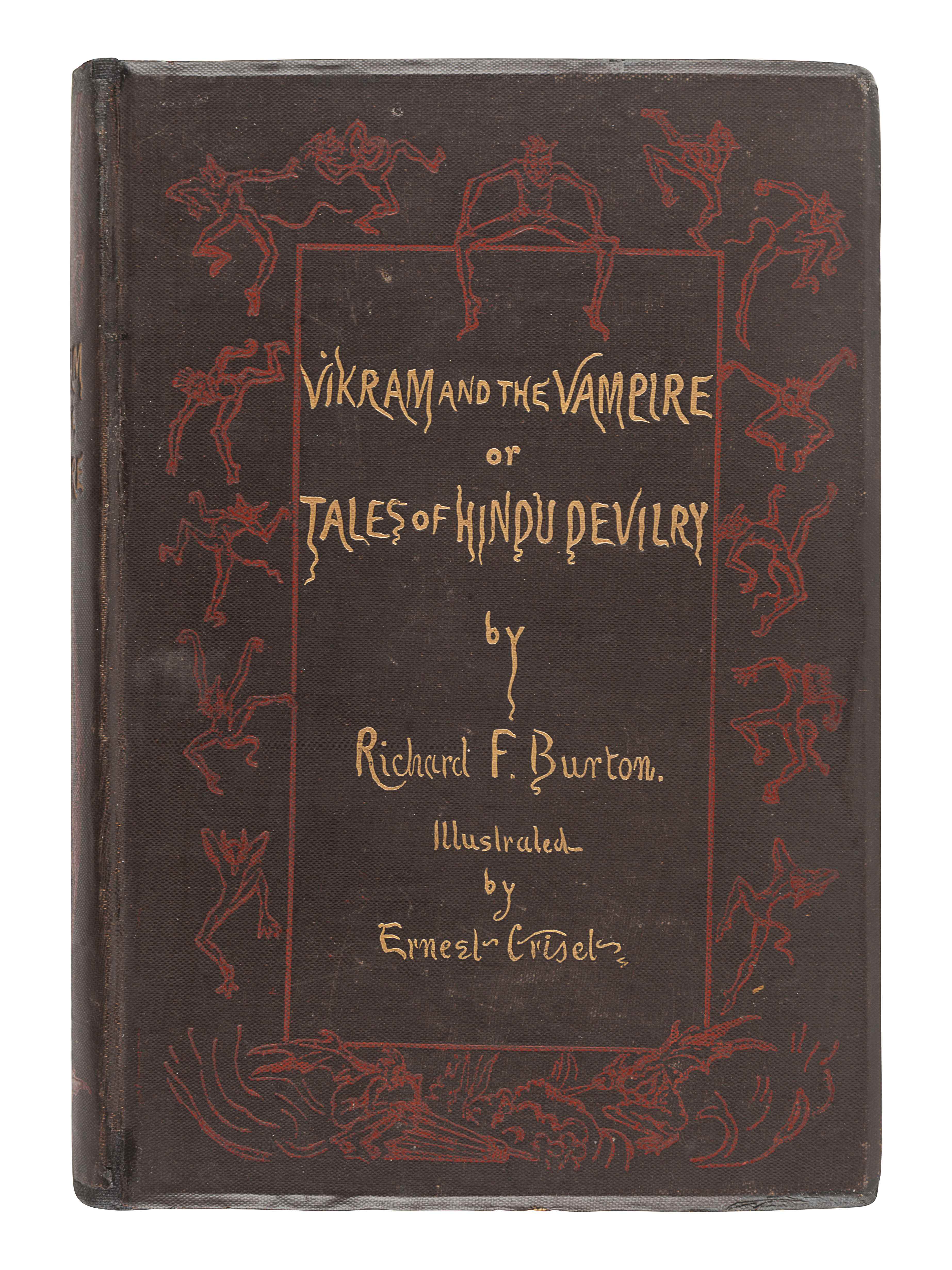 BURTON, Richard Francis, Sir (1821-1890). Vikram and the Vampire or Tales of Hindu Devilry. London:
