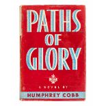 COBB, Humphrey (1899-1944). Paths of Glory. New York: The Viking Press, 1935.