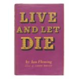 FLEMING, Ian (1908-1964). Live and Let Die. London: Jonathan Cape, 1954.