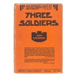 DOS PASSOS, John (1896-1970). Three Soldiers. New York: George H. Doran, 1921.