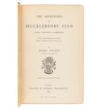 CLEMENS, Samuel ("Mark Twain") (1835-1910). The Adventures of Huckleberry Finn. London: Chatto & Win