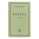 NABOKOV, Vladimir (1899-1977). Lolita. Paris: The Olympia Press, 1955.