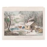 [HOMESTEAD SCENES] -- CURRIER and IVES, publishers