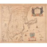 [CHINA] -- BLAEU, Willem (1571-1638) and Jan BLAEU (1596-1673).China Veteribus Sinarum Regio. Amster