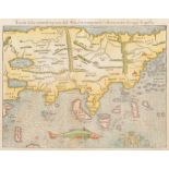 [ASIA] -- MUENSTER, Sebastian (1489-1552). Tavola della Oriental Regione dell'Asia, che Comprende l'