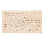 [SLAVERY AND ABOLITION]. Manuscript document, an affidavit of free birth, signed by Justice of the P