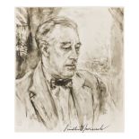 [KAUFMAN, Enit] -- [ROOSEVELT, Franklin Delano] [Portrait of Franklin Delano ROOSEVELT (1882-1945)].
