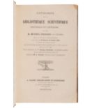 CHASLES, Michel (1793-1881). Catalogue de la Bibliotheque Scientifique, Historique et Litteraire de