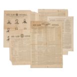 [NEWSPAPER]. Our Camp Journal. Vol 1, Nos. 1 (April 1, 1863), 3 (September 7, 1863); 5 (January 15,