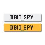 Registration number DB10 SPY
