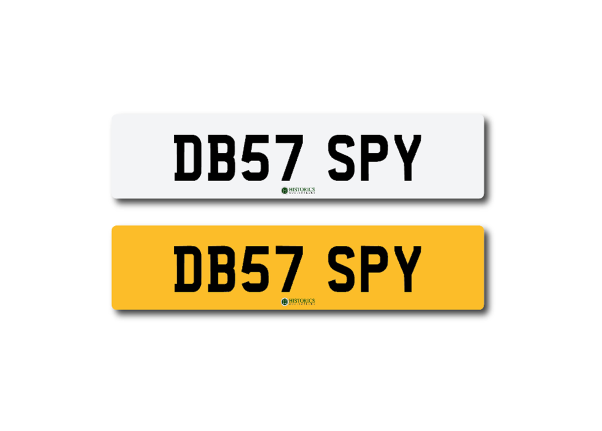 Registration number DB57 SPY